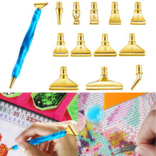 Load image into Gallery viewer, 13x 5D Resin Diamond Painting Pen Nibs DIY Craft Point Drill Pens Gold
