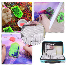 Load image into Gallery viewer, 60 Bottles Holder Box Kits 5D Diamond Painting Tool Case Container
