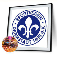 Load image into Gallery viewer, Diamond Painting - Full Round - Darmstadt logo (40*40CM)
