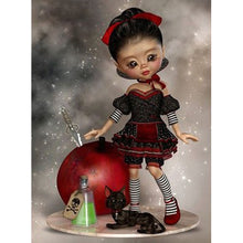 Load image into Gallery viewer, Diamond Painting - Full Round - cartoon girl (40*50CM)
