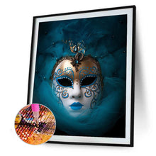 Load image into Gallery viewer, Diamond Painting - Full Round - mask woman (30*40CM)
