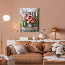 Load image into Gallery viewer, Diamond Painting - Full Round - bouquet on chair (40*50CM)

