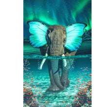 Load image into Gallery viewer, Diamond Painting - Full Square - Butterfly Elephant (40*70CM)

