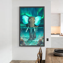 Load image into Gallery viewer, Diamond Painting - Full Square - Butterfly Elephant (40*70CM)
