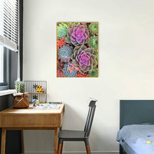 Load image into Gallery viewer, Diamond Painting - Full Round - succulent flower (30*40CM)
