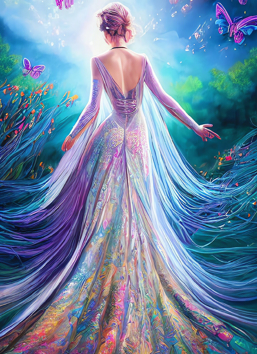 AB Diamond Painting - Full Round - Most beautiful back (40*54cm)