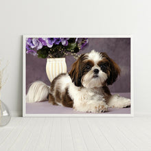 Load image into Gallery viewer, Diamond Painting - Full Round - cute cat (40*30CM)
