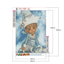 Load image into Gallery viewer, Diamond Painting - Full Round - cartoon girl (30*40CM)
