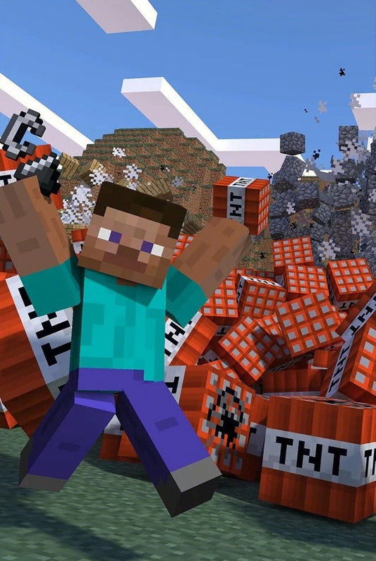 AB Diamond Painting - Full Round - Minecraft (40*60cm)