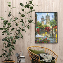 Load image into Gallery viewer, Diamond Painting - Full Round - small town scenery (30*40cm)
