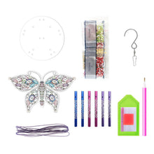 Load image into Gallery viewer, Acrylic Wind Chime Bell Pendant DIY Diamond Painting Home Decor
