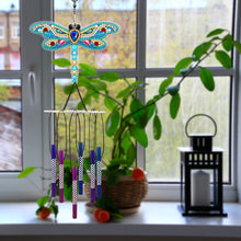 Load image into Gallery viewer, Acrylic Wind Chime Bell Pendant DIY Diamond Painting Home Decor

