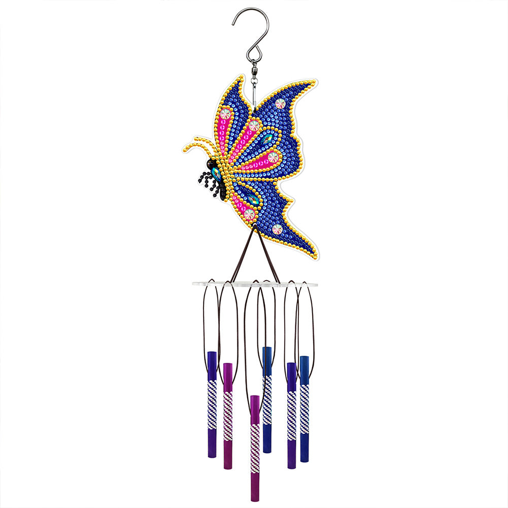 Acrylic Wind Chime Bell Pendant DIY Diamond Painting Home Decor