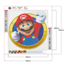 Load image into Gallery viewer, Diamond Painting - Full Round - Super Mario (30*30CM)
