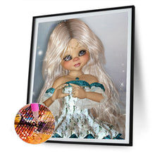 Load image into Gallery viewer, Diamond Painting - Full Round - big eyes girl (30*40CM)
