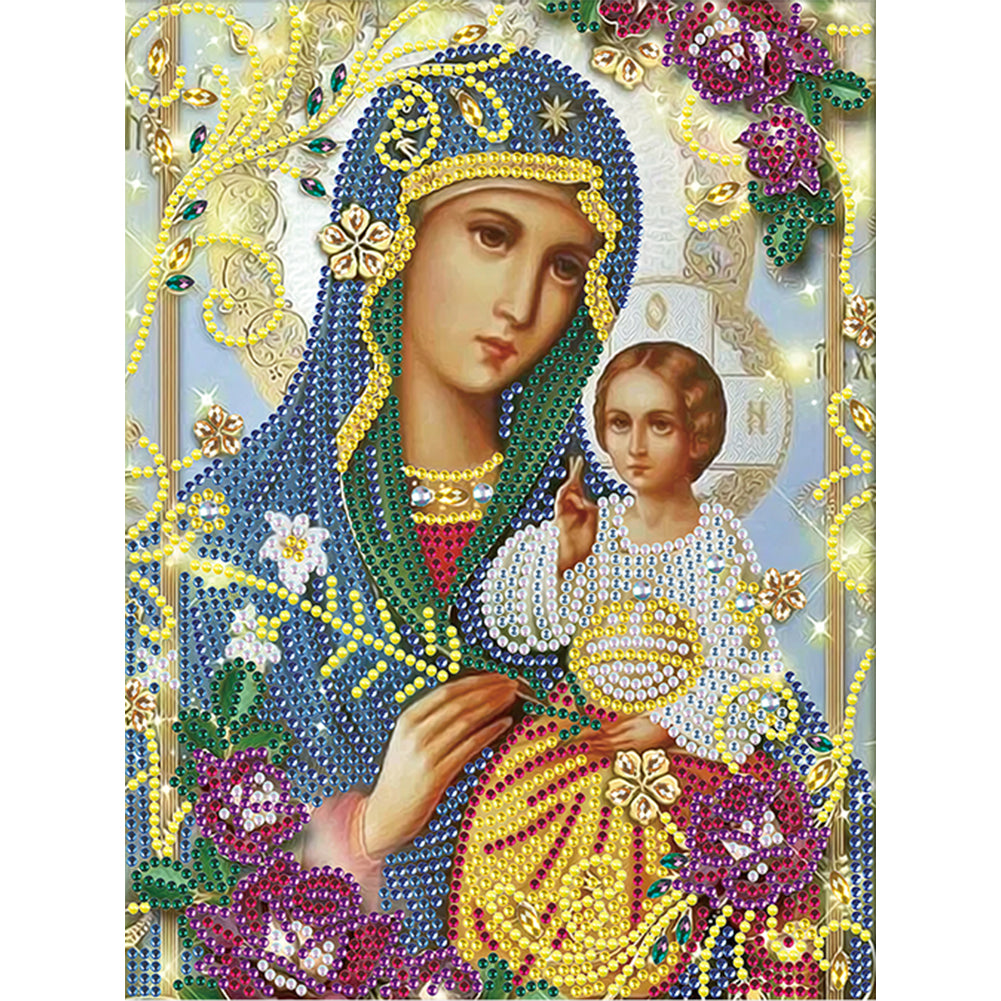 Diamond Painting - Partial Special Shaped - religion (25*30CM)