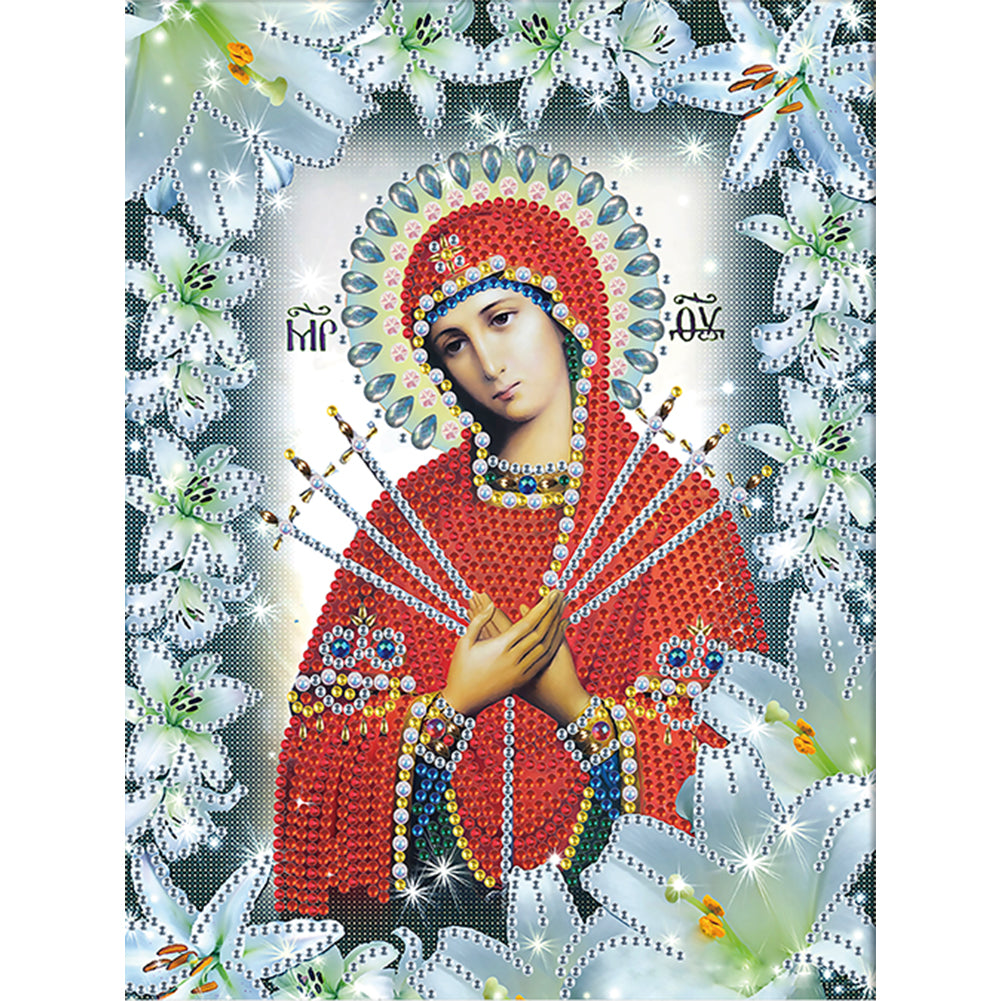 Diamond Painting - Partial Special Shaped - religion (25*30CM)