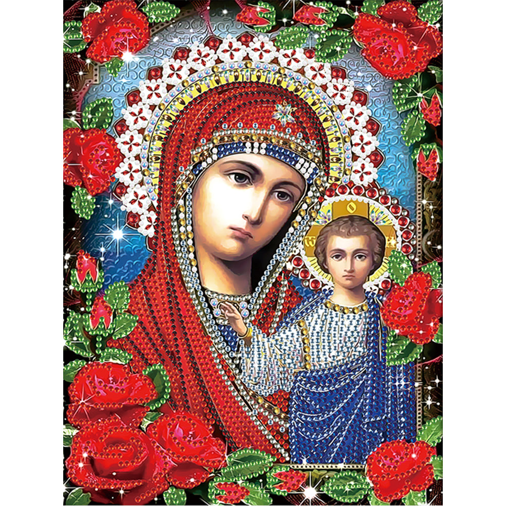 Diamond Painting - Partial Special Shaped - religion (25*30cm)