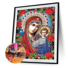 Load image into Gallery viewer, Diamond Painting - Partial Special Shaped - religion (25*30cm)
