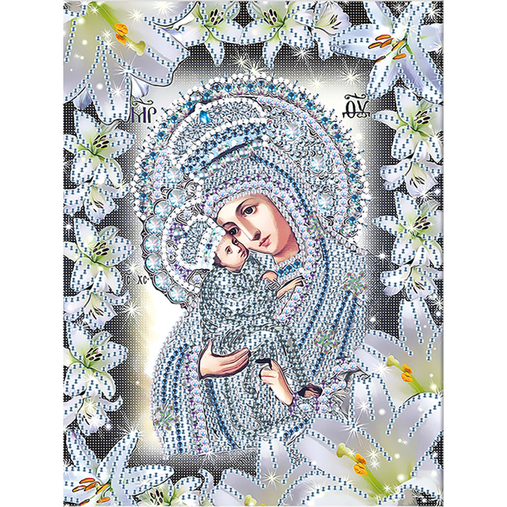Diamond Painting - Partial Special Shaped - religion (25*30cm)