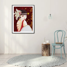 Load image into Gallery viewer, Diamond Painting - Partial Special Shaped - mother&#39;s day lady (30*40CM)
