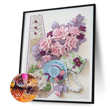 Load image into Gallery viewer, Diamond Painting - Partial Special Shaped - quilling paper (30*40cm)

