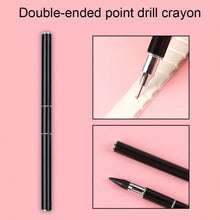 Load image into Gallery viewer, Dual Heads Gem Picking Point Drill Pen Diamond Painting Wax Pencil (Black)

