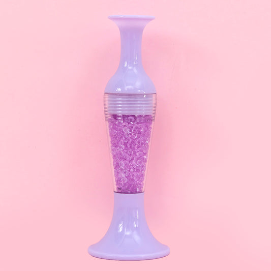 Flower Pot 5D Diamond Painting Point Drill Pen DIY Crafts (w/ Drill Purple)