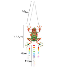 Load image into Gallery viewer, DIY Diamond Painting Light Catcher Hanging Crystal Wind Chime (Frog)

