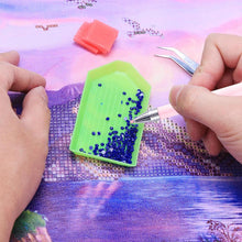 Load image into Gallery viewer, DIY Diamond Painting Rotary Automatic Square/Round Drill Pen Kits (Pink)
