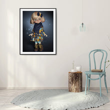 Load image into Gallery viewer, Diamond Painting - Full Round - big eyes girl (30*40CM)

