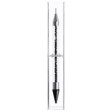 Load image into Gallery viewer, Dual Heads Dotting Wax Pen Point Drill Picker Nail Art Studs Dotter (Black)
