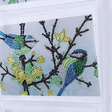 Load image into Gallery viewer, Wall Hanging Storage Bag DIY Bird Diamond Painting Home Organizer (AA1021)
