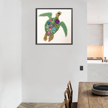 Load image into Gallery viewer, Diamond Painting - Partial Special Shaped - colorful flower butterfly (30*30CM)
