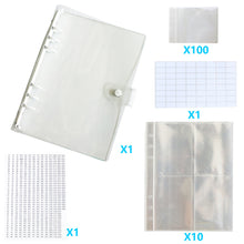 Load image into Gallery viewer, Diamond Painting Storage Book Beads Container Loose Leaf A5 Binder (White)
