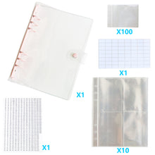 Load image into Gallery viewer, Diamond Painting Storage Book Beads Container Loose Leaf A5 Binder (Pink)
