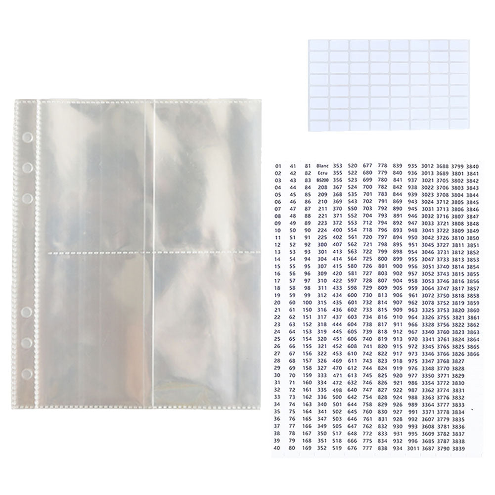Diamond Painting Storage Book Kits Accessories (Loose Leaf+Stickers)