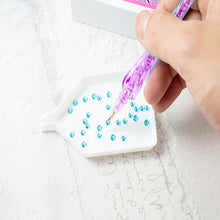 Load image into Gallery viewer, 5D DIY Diamond Painting Point Drill Pen Rhinestone Tool (Rose Red + Clay)
