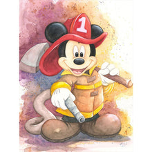 Load image into Gallery viewer, Diamond Painting - Full Round - disney mickey mouse (30*40CM)
