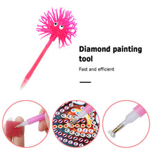 Load image into Gallery viewer, Diamond Painting Pen Round/Square Tip DIY Point Drills Pens (Pink Monster)
