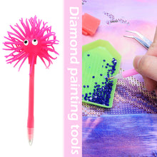 Load image into Gallery viewer, Diamond Painting Pen Round/Square Tip DIY Point Drills Pens (Pink Monster)
