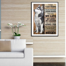 Load image into Gallery viewer, Diamond Painting - Full Round - Husky English (30*40CM)

