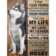 Load image into Gallery viewer, Diamond Painting - Full Round - Husky English (30*40CM)
