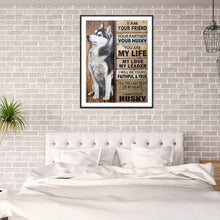 Load image into Gallery viewer, Diamond Painting - Full Round - Husky English (30*40CM)

