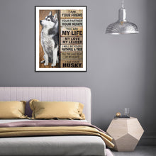 Load image into Gallery viewer, Diamond Painting - Full Round - Husky English (30*40CM)
