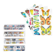 Load image into Gallery viewer, 4pcs 5D DIY Diamond Painting Stickers Butterfly Art Craft Kits Gift (BT010)
