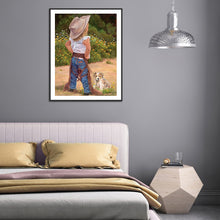 Load image into Gallery viewer, Diamond Painting - Full Round - play child (30*40CM)
