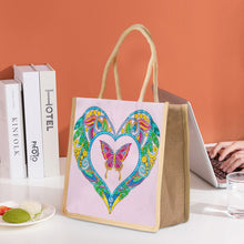 Load image into Gallery viewer, 5D Diamond Painting Handbag DIY Butterfly Shopping Storage Bags (GT5012)
