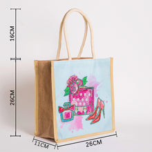 Load image into Gallery viewer, 5D Diamond Painting Handbag DIY Shoes Linen Shopping Storage Bags (GT5014)
