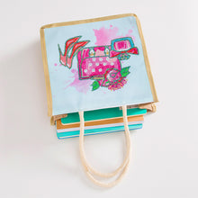 Load image into Gallery viewer, 5D Diamond Painting Handbag DIY Shoes Linen Shopping Storage Bags (GT5014)
